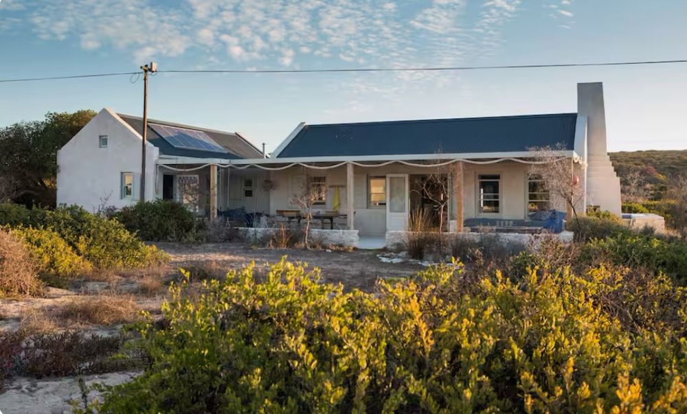 Milkwood Cottage at golden hour